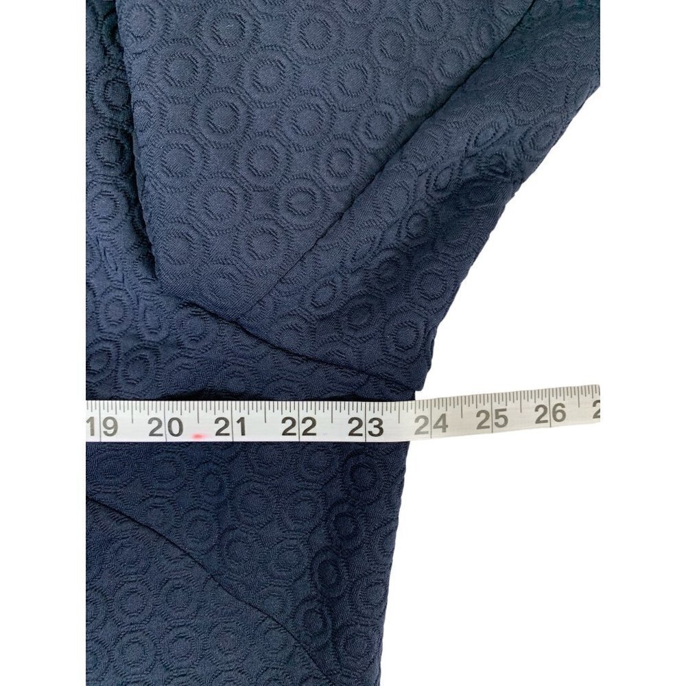 Roz & Ali Women's Navy Blue Coat - Picture 7 of 9